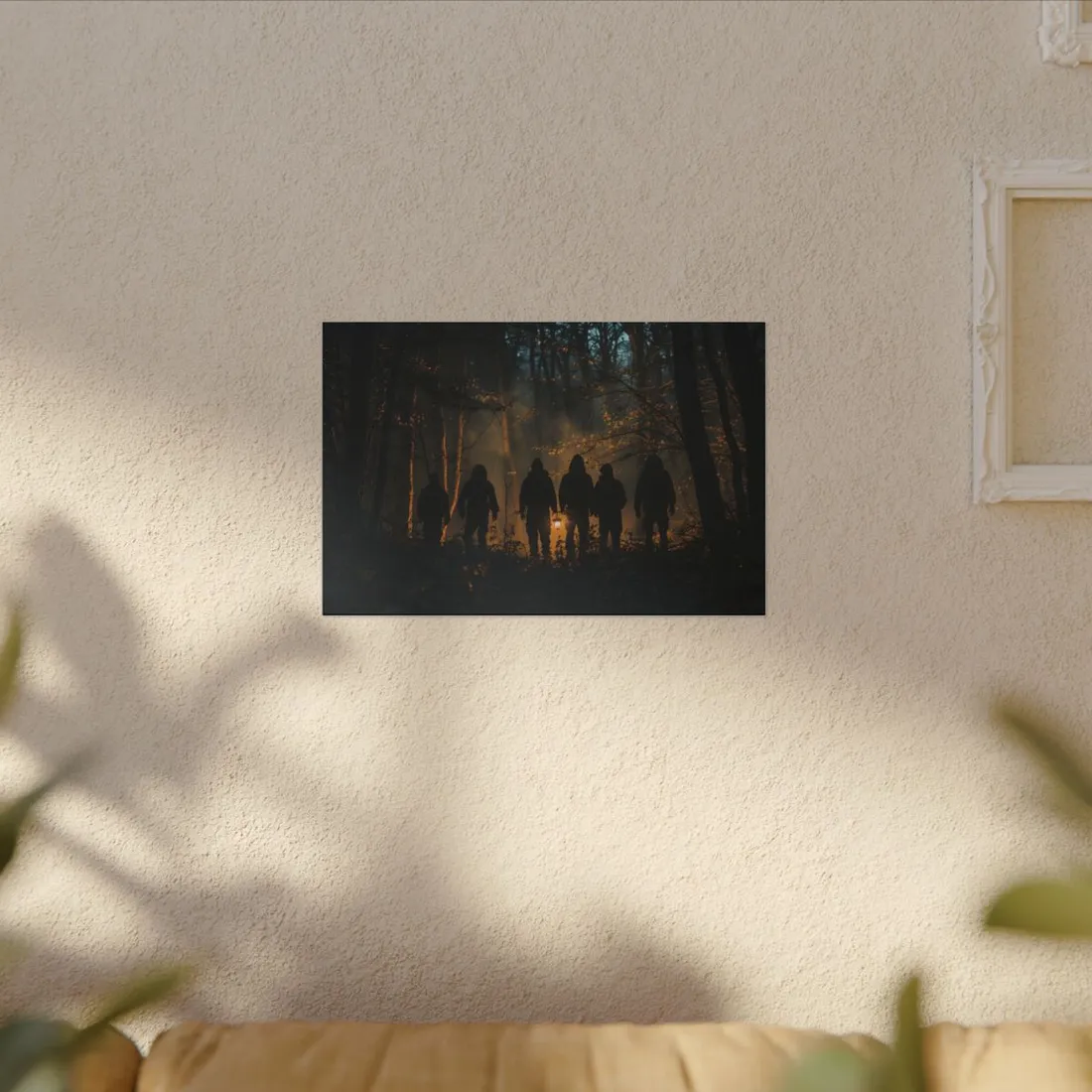 Mysterious Forest Quest: Brave Explorers Embark on a Day of Adventure - Canvas