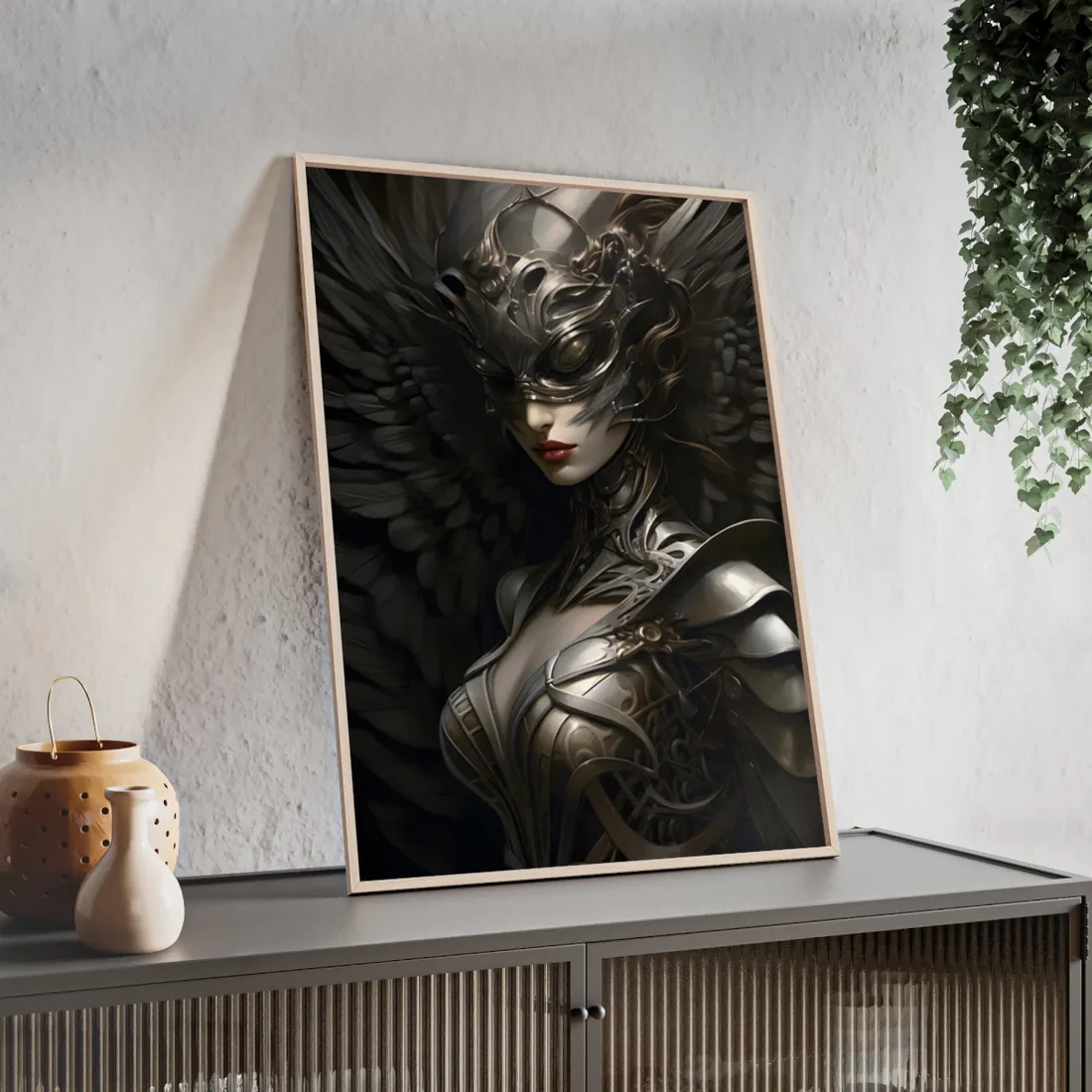 Mysterious Guardian: Imposing - Framed Poster