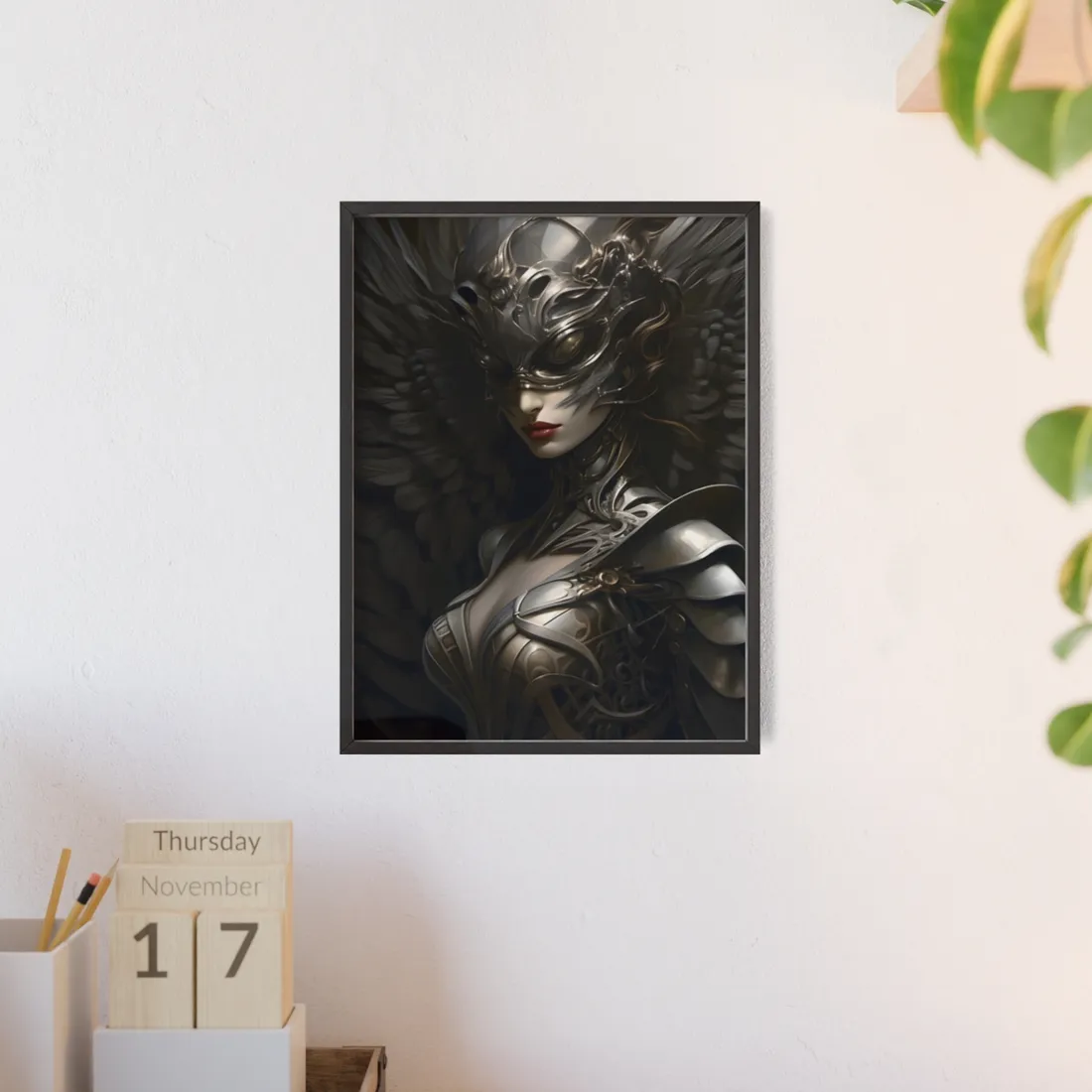 Mysterious Guardian: Imposing - Framed Poster