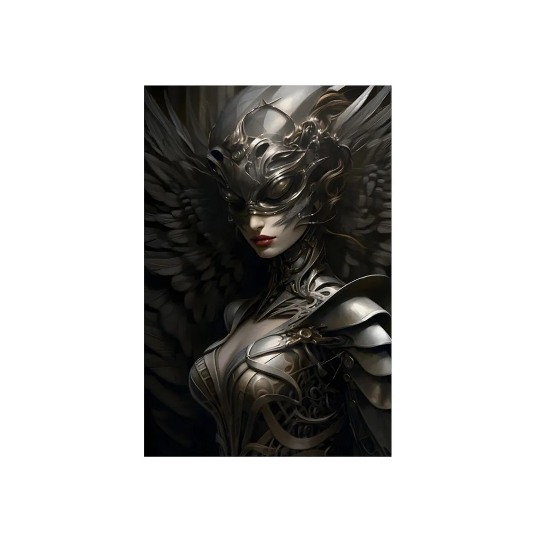 Mysterious Guardian: Imposing - Metal Poster