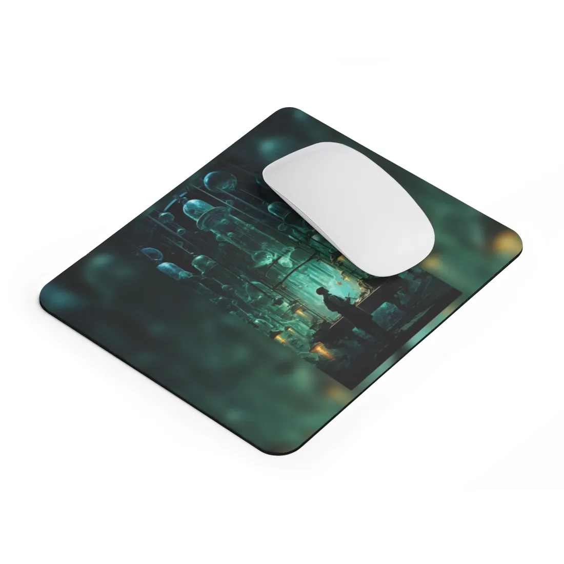 Mysterious Lab Scene: Scientific Research - Mouse Pad
