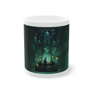 Figure in Glass Laboratory Mug