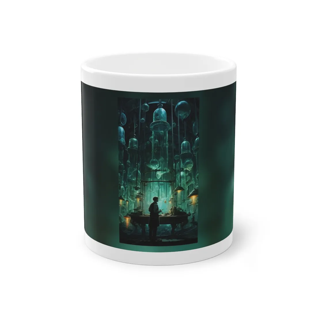 Mysterious Lab Scene: Scientific Research - Mug