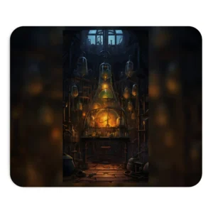 Glowing Alchemist Laboratory Mouse Pad