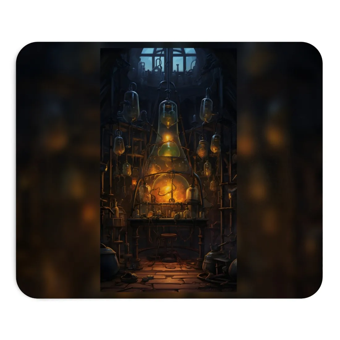 Mysterious Lab: Scientific Secrets in Darkness - Mouse Pad