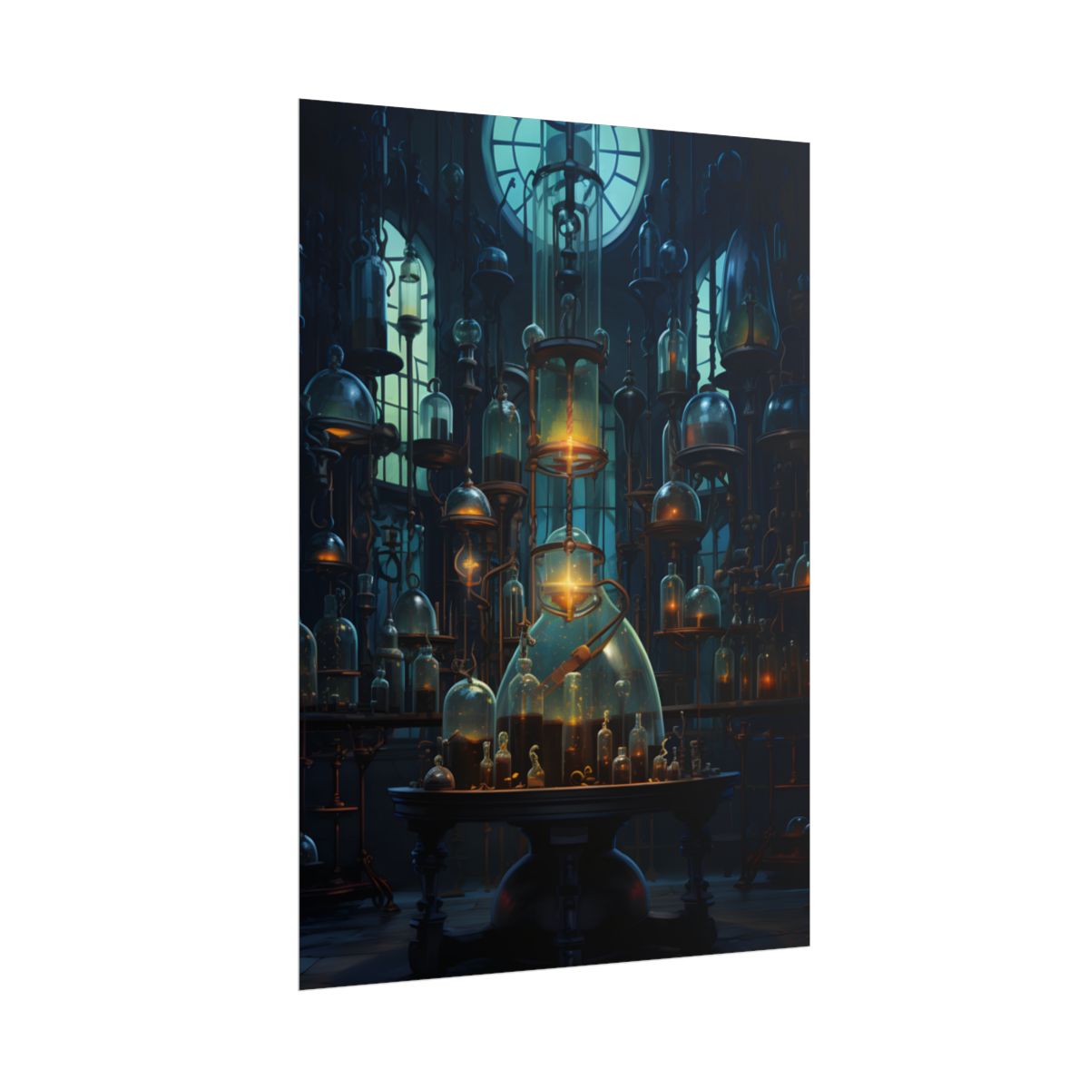 Mysterious Laboratory: A Showcase of Scientific Experiment - Poster