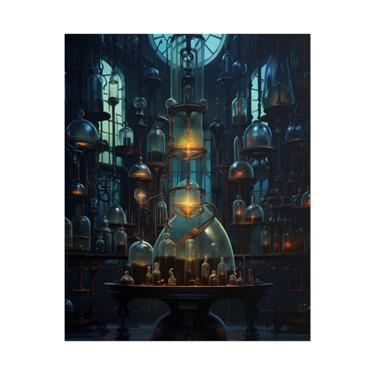 Mysterious Laboratory: A Showcase of Scientific Experiment - Poster
