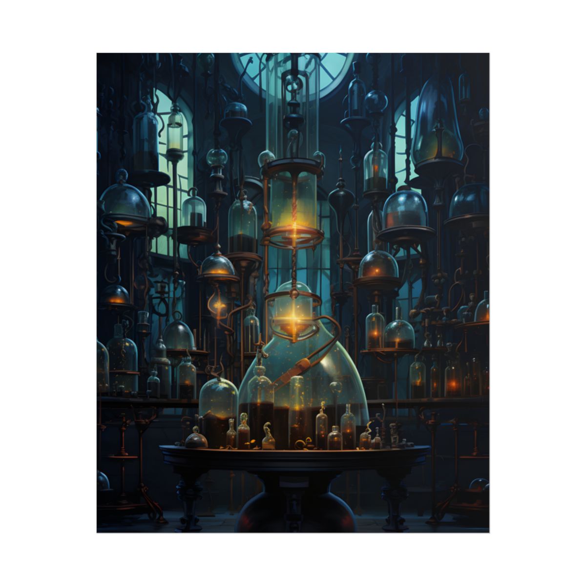 Mysterious Laboratory: A Showcase of Scientific Experiment - Poster