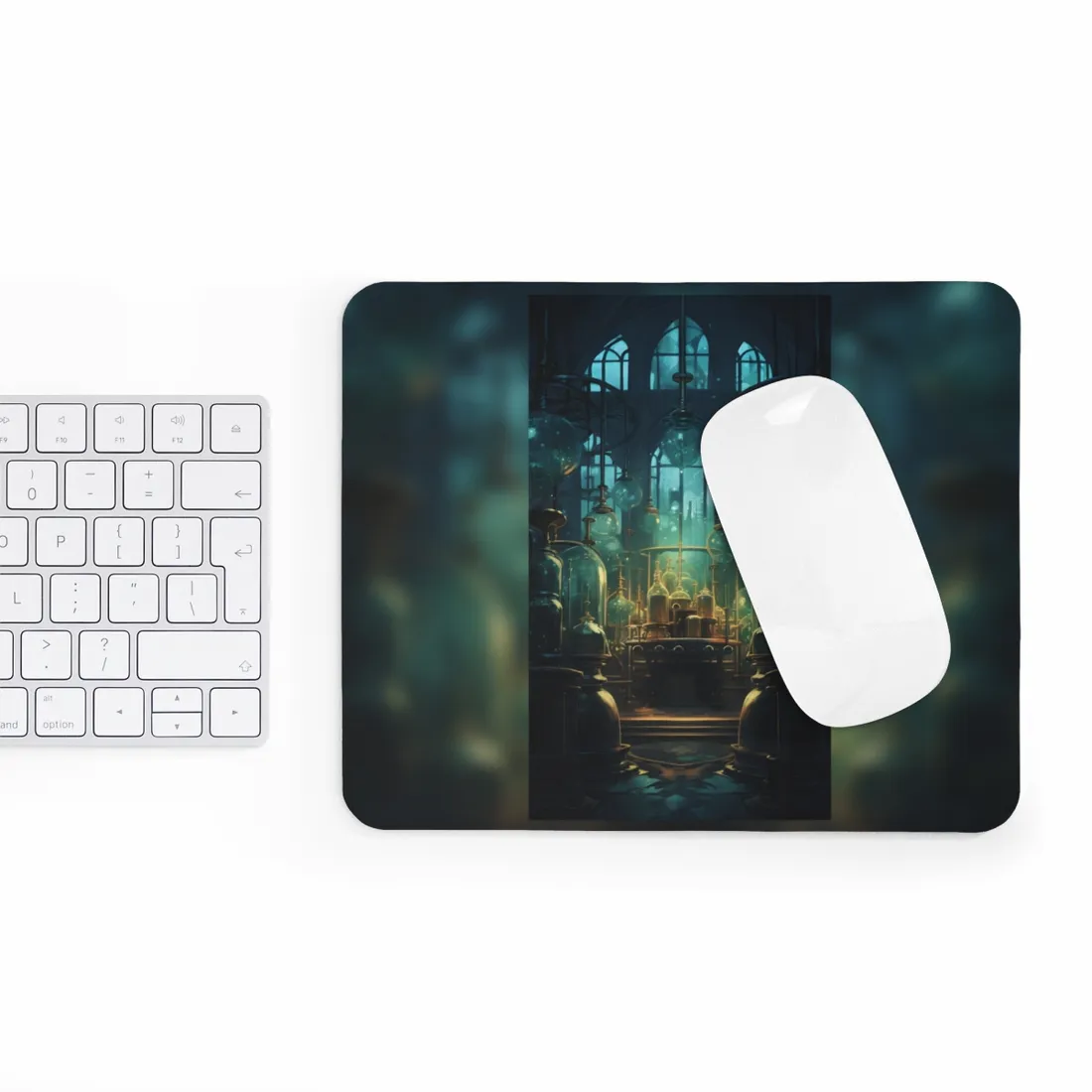 Mysterious Laboratory Showcase: Vigors and Plasmids in a Scientific Experiment - Mouse Pad