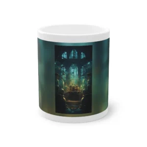 Alchemist Laboratory with Glass Vessels Mug