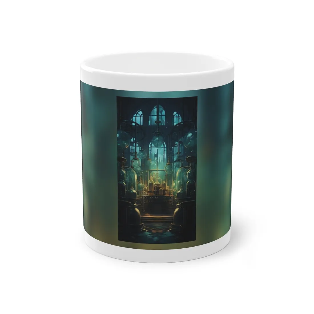 Mysterious Laboratory Showcase: Vigors and Plasmids in a Scientific Experiment - Mug