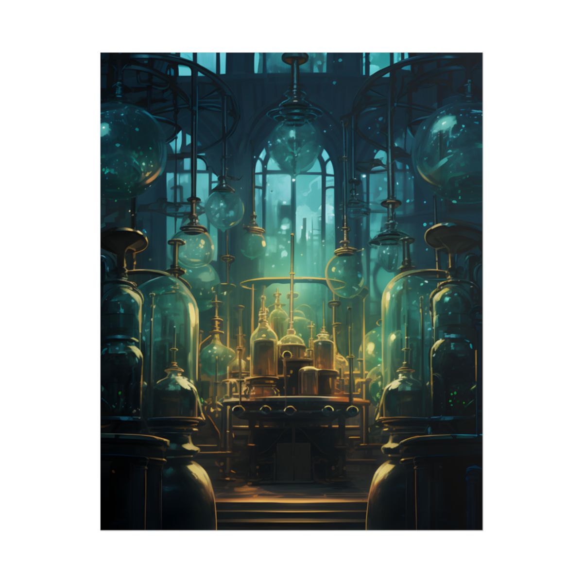 Mysterious Laboratory Showcase: Vigors and Plasmids in a Scientific Experiment - Poster