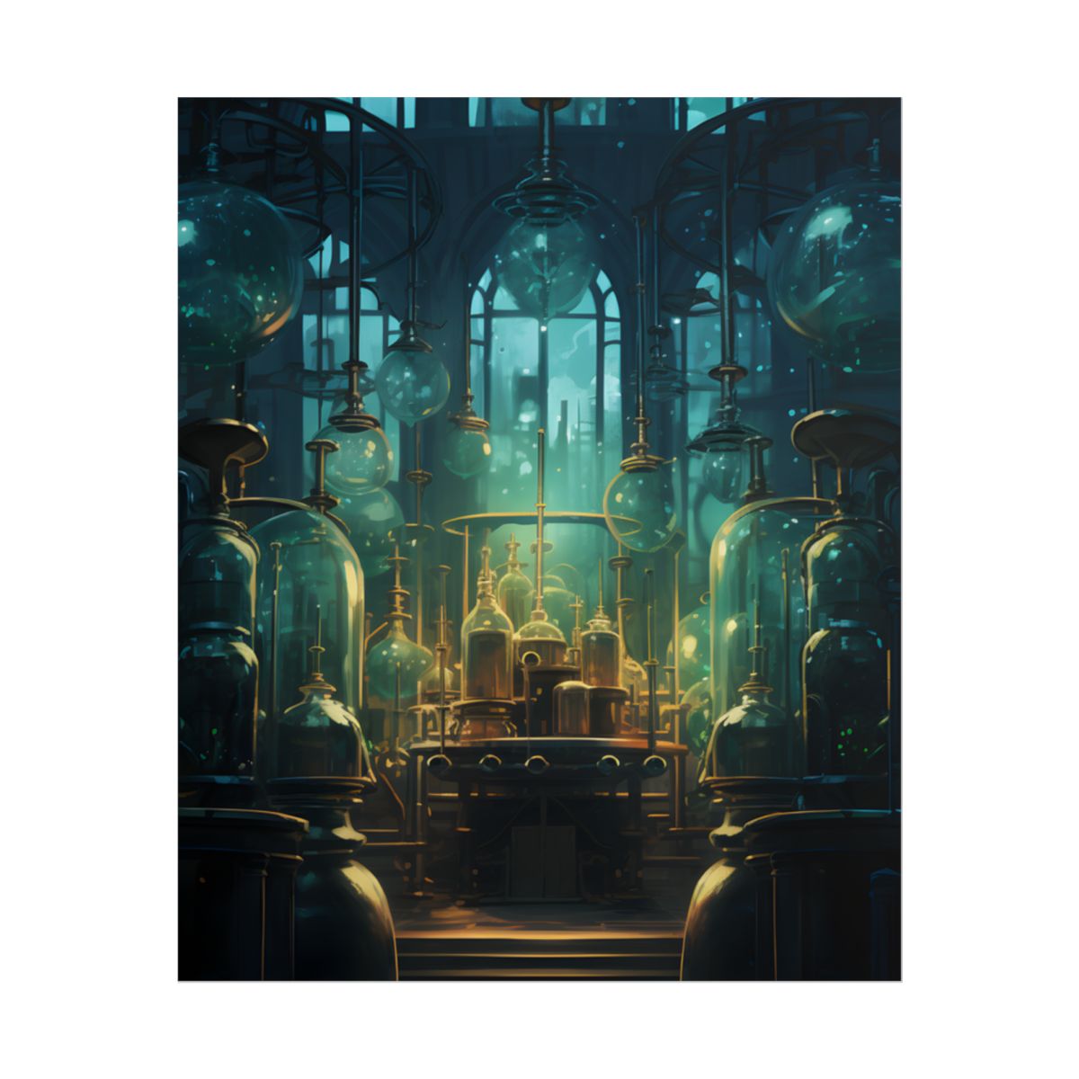 Mysterious Laboratory Showcase: Vigors and Plasmids in a Scientific Experiment - Poster