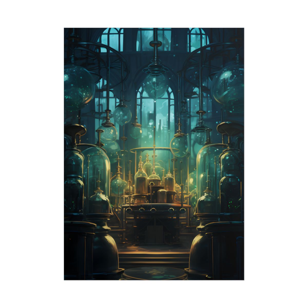 Mysterious Laboratory Showcase: Vigors and Plasmids in a Scientific Experiment - Poster