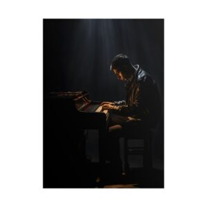 Pianist in Spotlight Poster