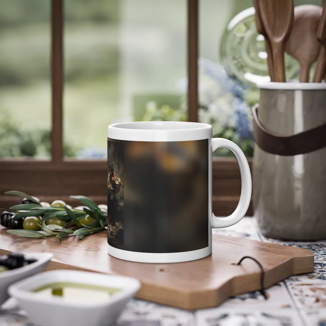 Mysterious Musician Portrait: Classical Instrumental - Mug