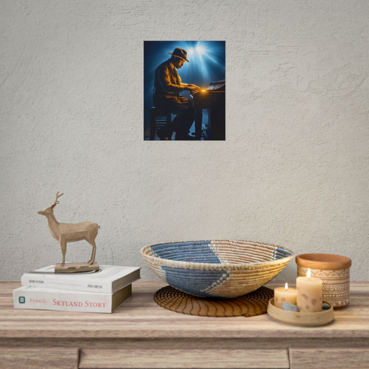 Mysterious Piano Melody: A Haunting Musical Moment - Poster