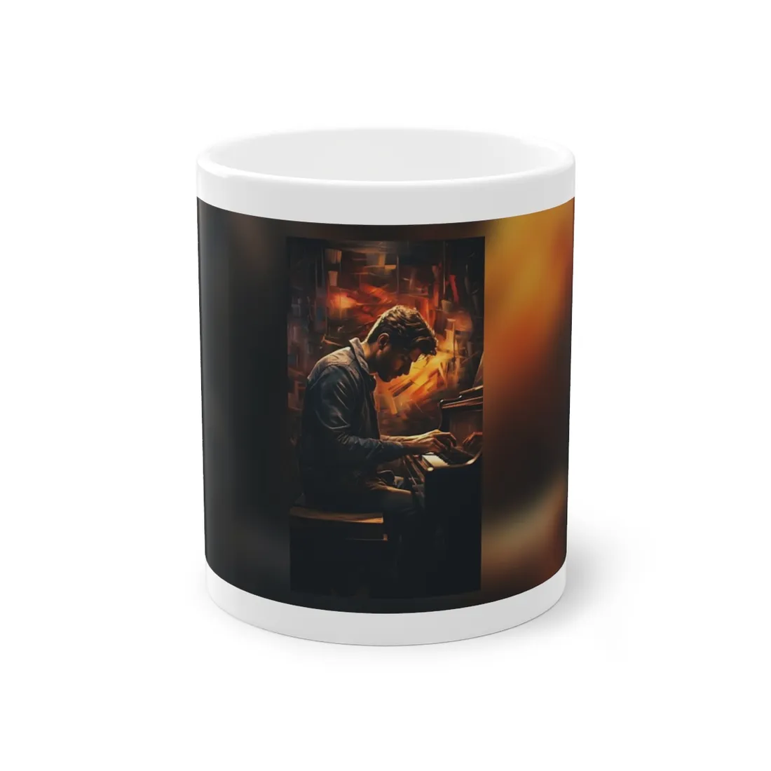 Mysterious Piano Nights: A Soulful Musical - Mug