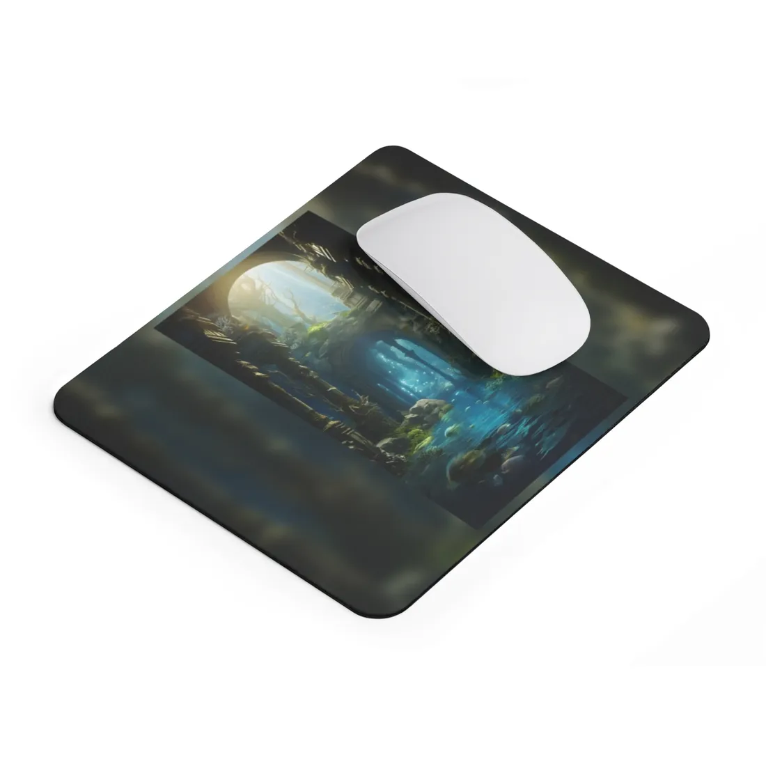 Mysterious Sunken Ancient Civilization: Underwater - Mouse Pad