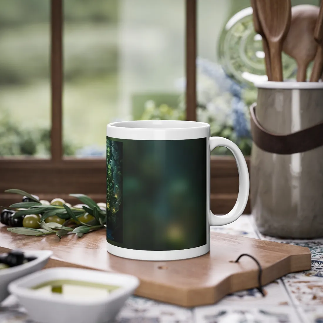 Mystical Ancient Forest Guardians: Natural - Mug