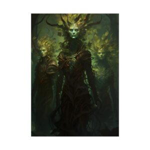 Three Forest Spirits Poster