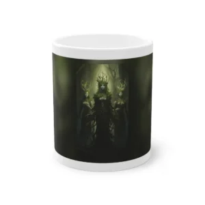 Moss Crowned Women in Forest Mug