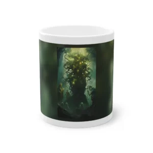 Glowing Ancient Tree in Forest Mug