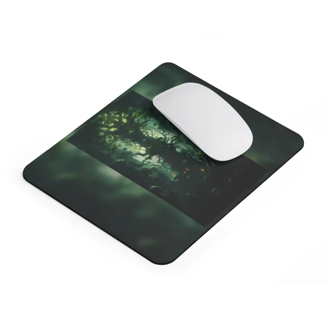 Mystical Forest Guardians: Ancient Tree Spirits Unite - Mouse Pad