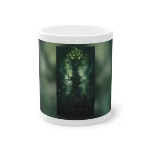 Gnarled Tree in Dark Forest Mug