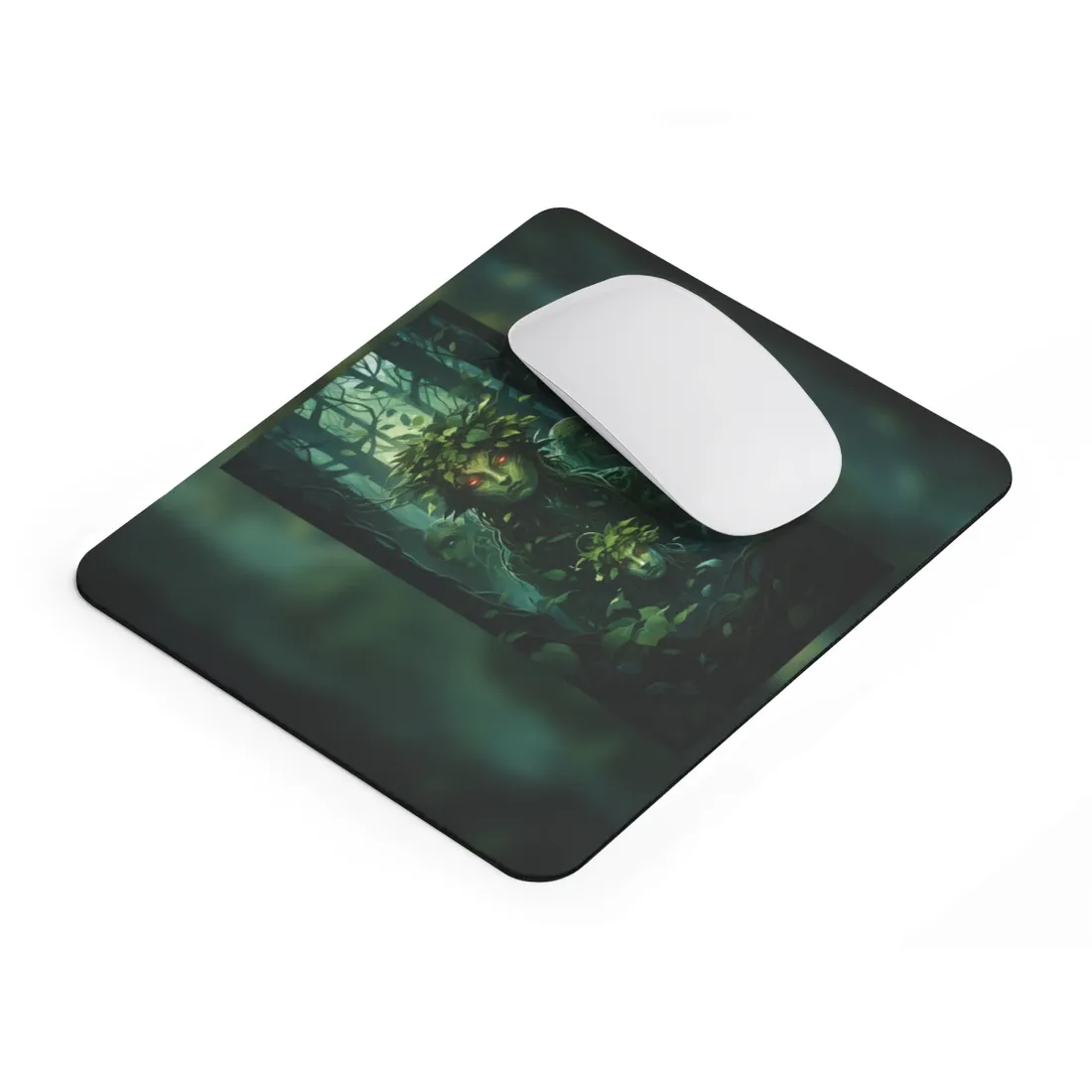 Mystical Forest Guardians: Serene Ancient Tree Spirits - Mouse Pad