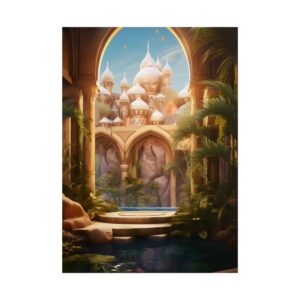 Palace Garden Archway Poster