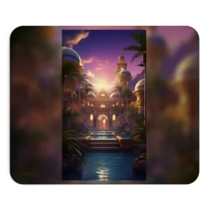 Golden Domed Palace at Dusk Mouse Pad