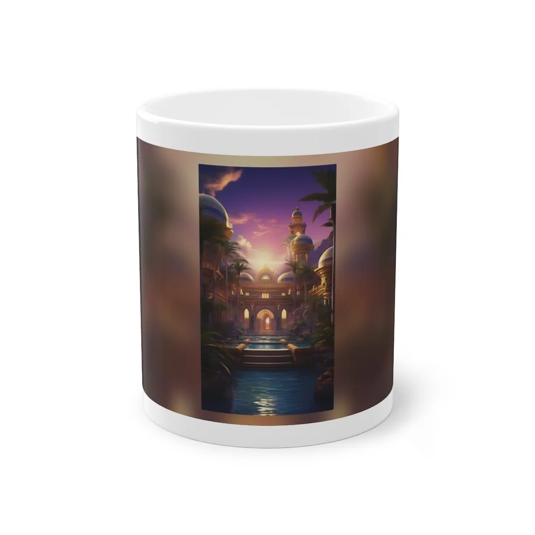 Mythical Desert Oasis: Arabian Nights-Inspired - Mug