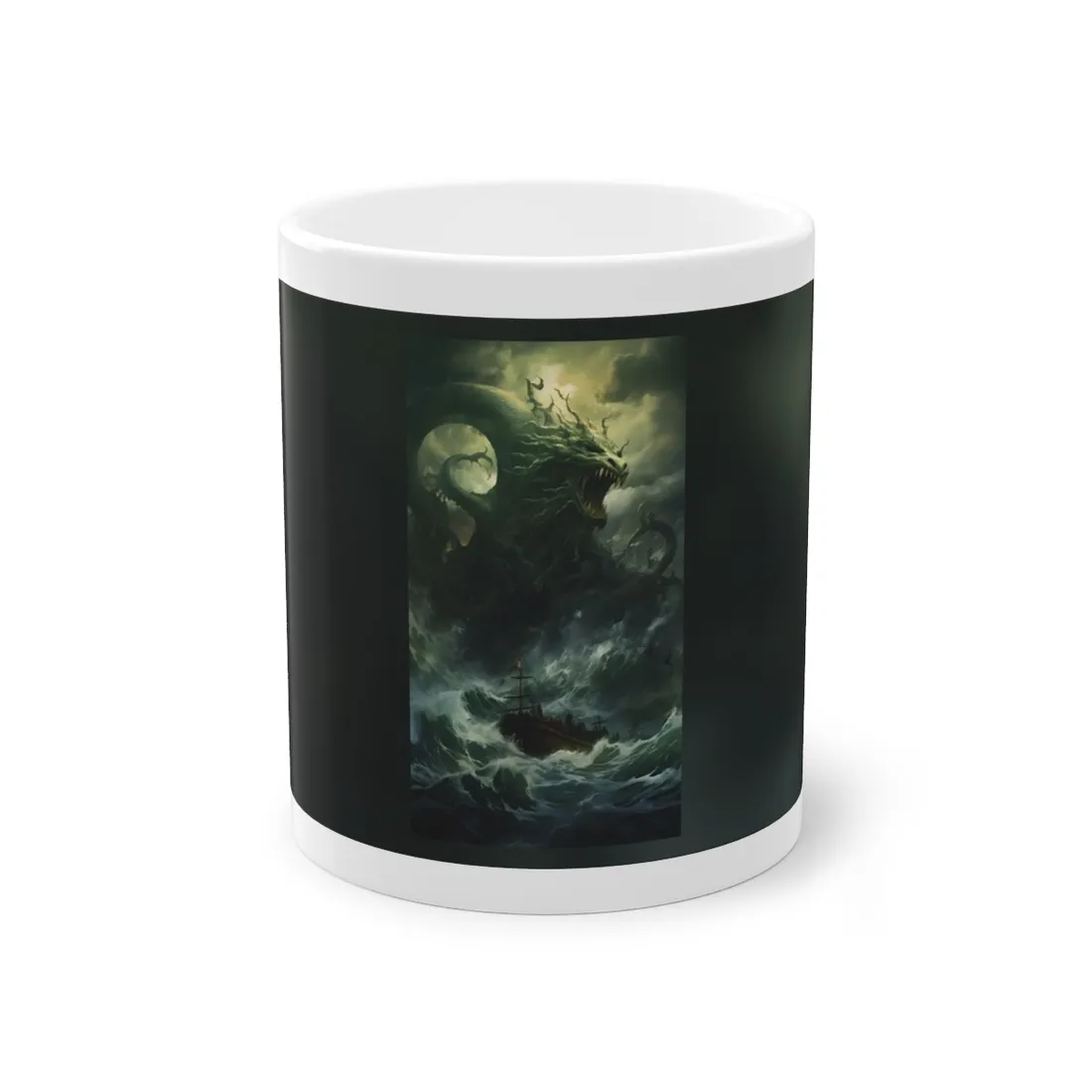 Mythical Marine Life: Ancient Sea Monster - Mug