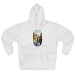 Fantasy City Canal with Domes Hoodie
