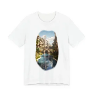 Fantasy City Canal with Domes T-Shirt