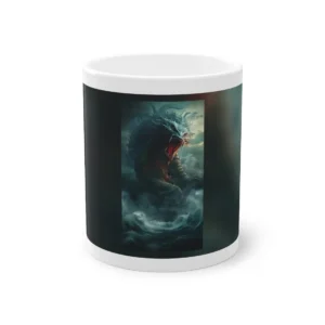 Sea Dragon in Stormy Waves Mug