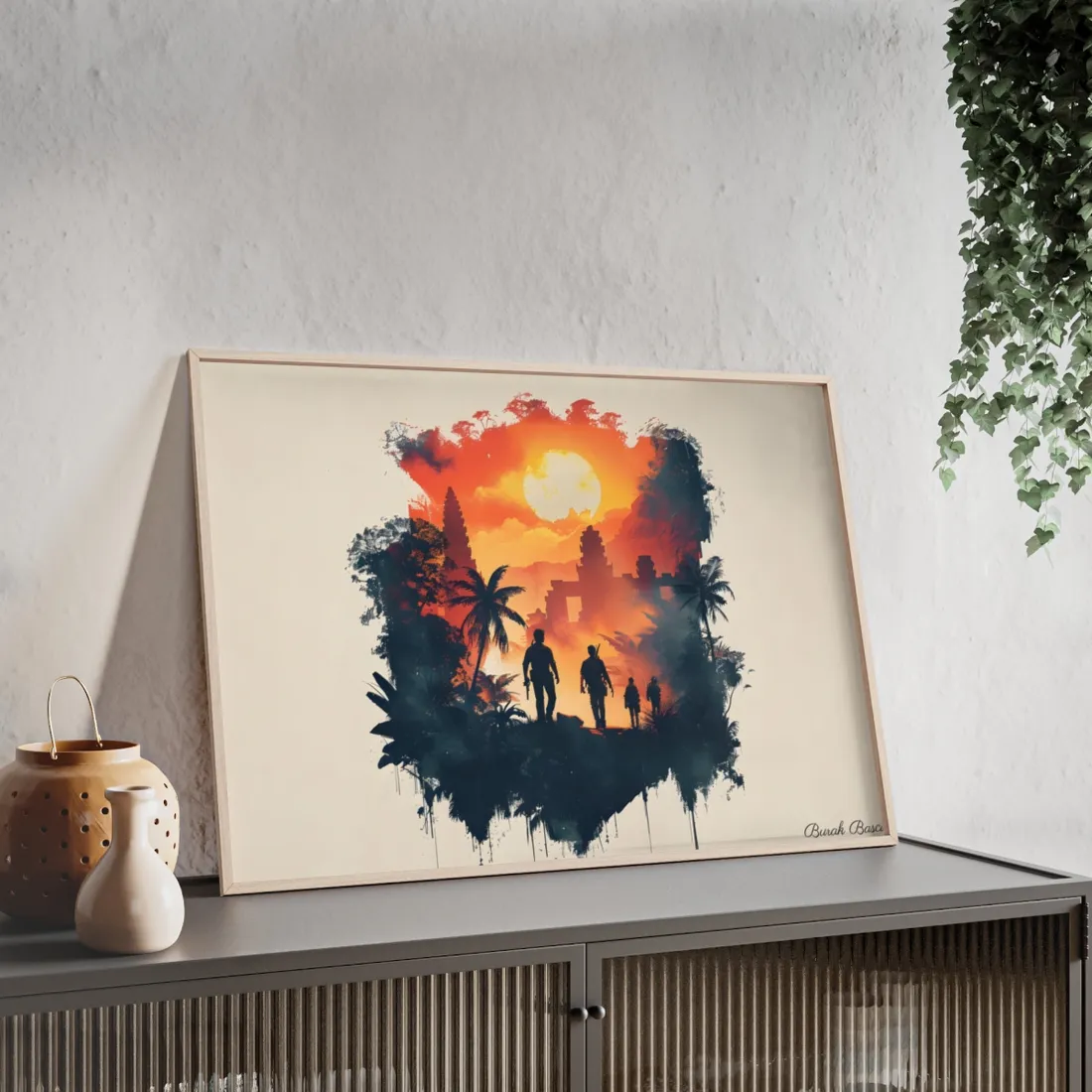 Nathan Drake's Adventure: Minimalist - Framed Poster