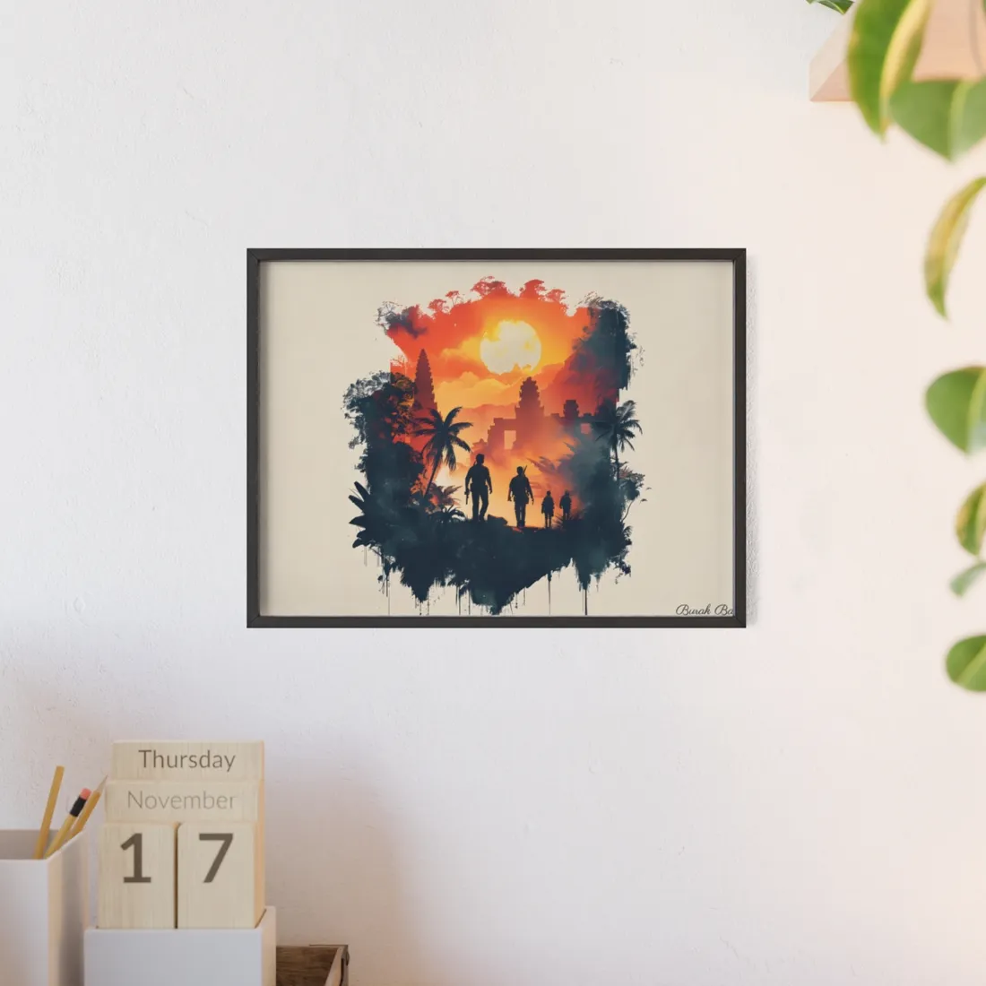 Nathan Drake's Adventure: Minimalist - Framed Poster