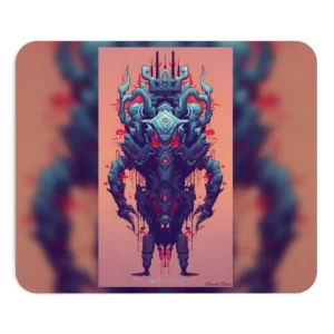 Armored Robot Creature Mouse Pad
