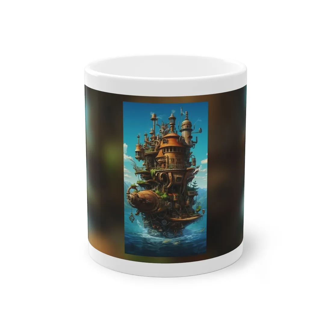 Oceanic Steampunk Treasure Dive: Underwater Adventure - Mug