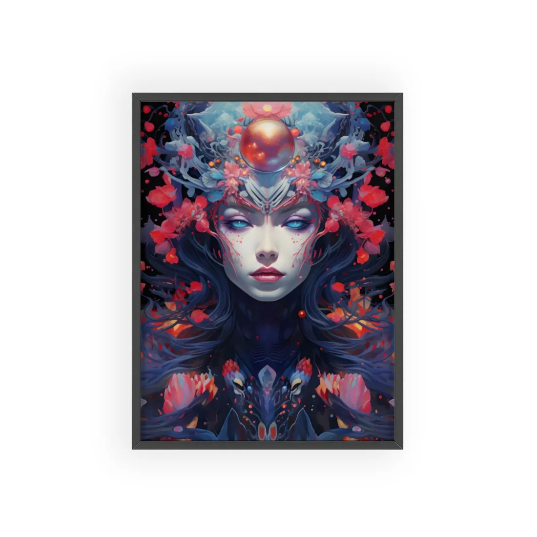 Otherworldly Celestial Dreams: Starry Night - Framed Poster