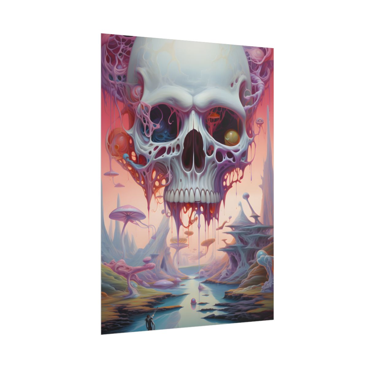 Otherworldly Portal: Tears in Reality's Fabric - Poster