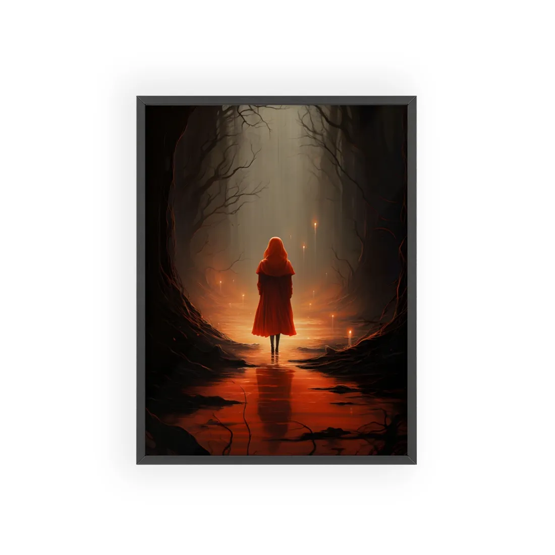 Outdoor Portrait: Natural Light Art - Framed Poster