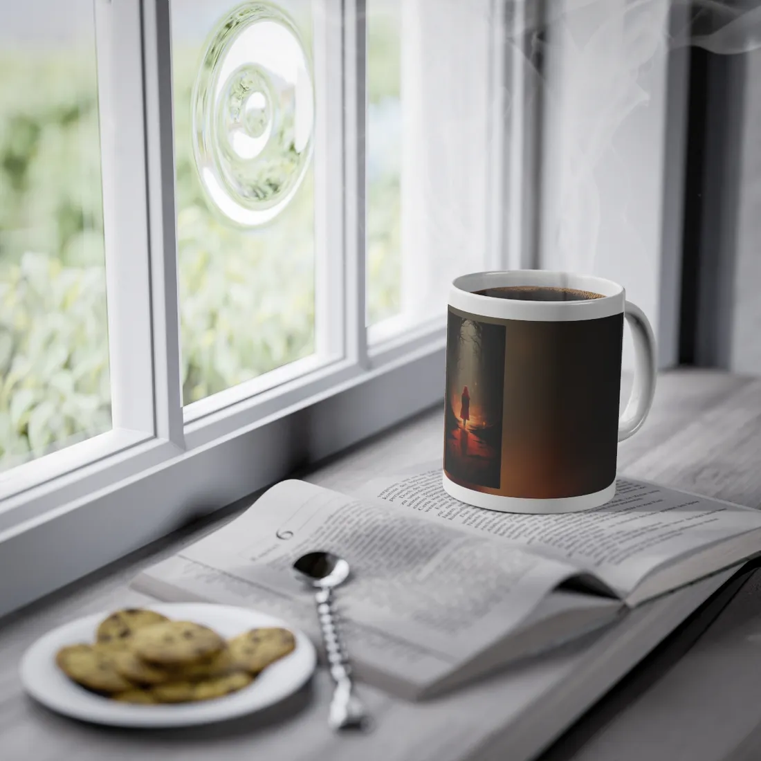 Outdoor Portrait: Natural Light Art - Mug