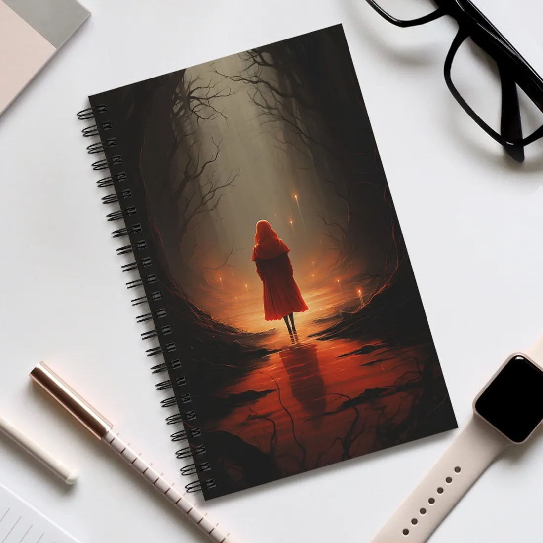 Outdoor Portrait: Natural Light Art - Spiral Notebook