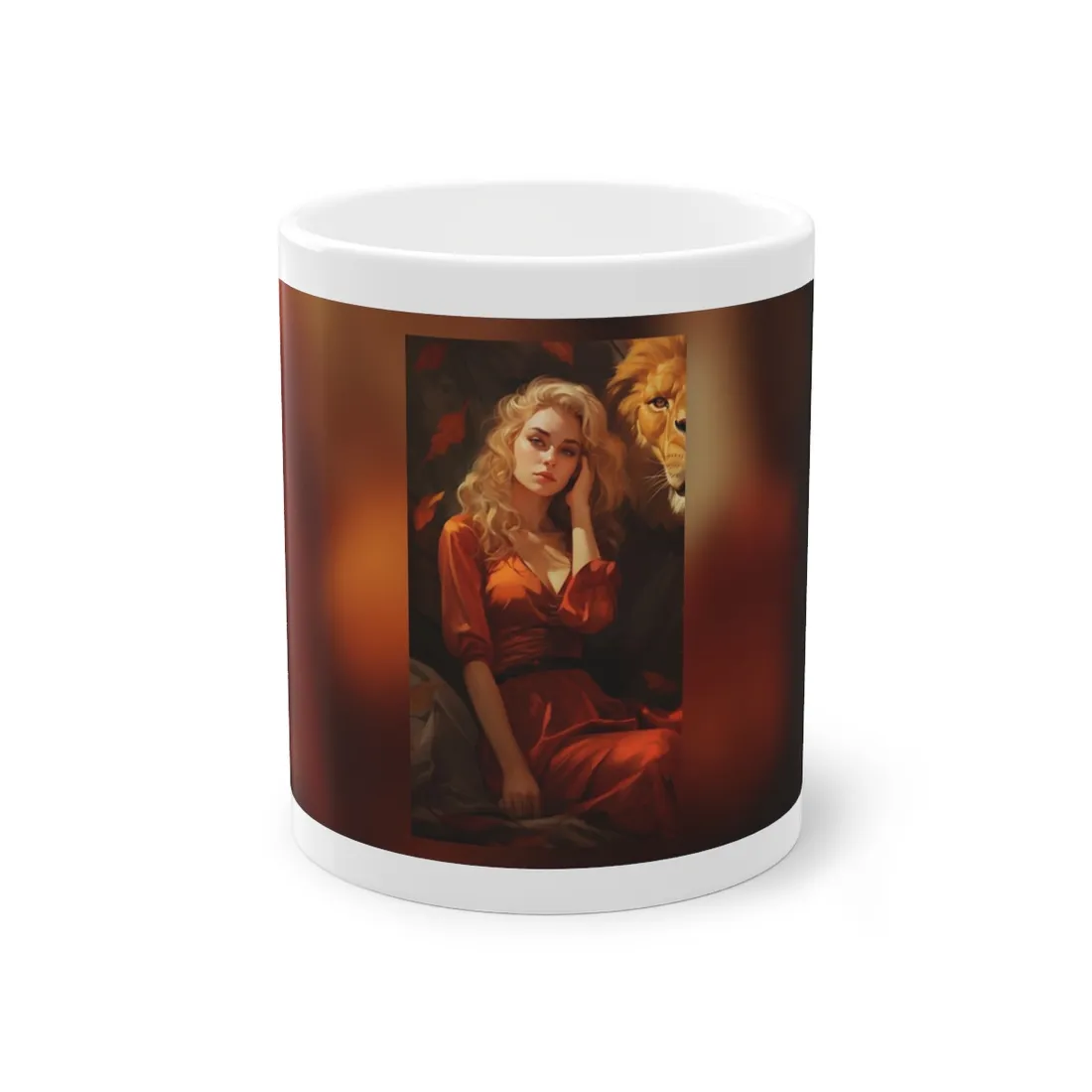 Outdoor Relaxation: Person in Nature with Sunglasses - Mug