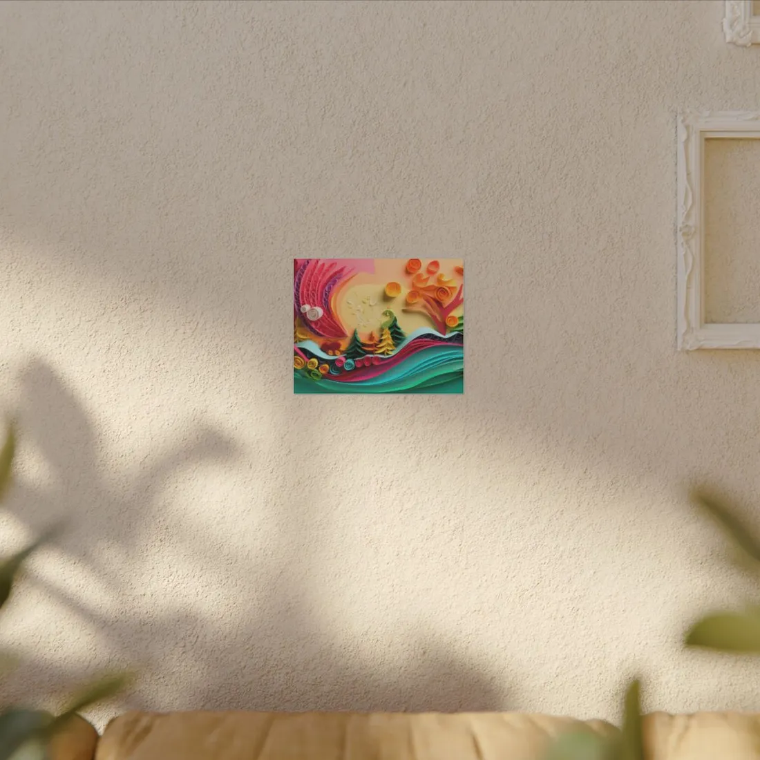 Paper Quilling Art: Creative Craftsmanship in Action - Canvas