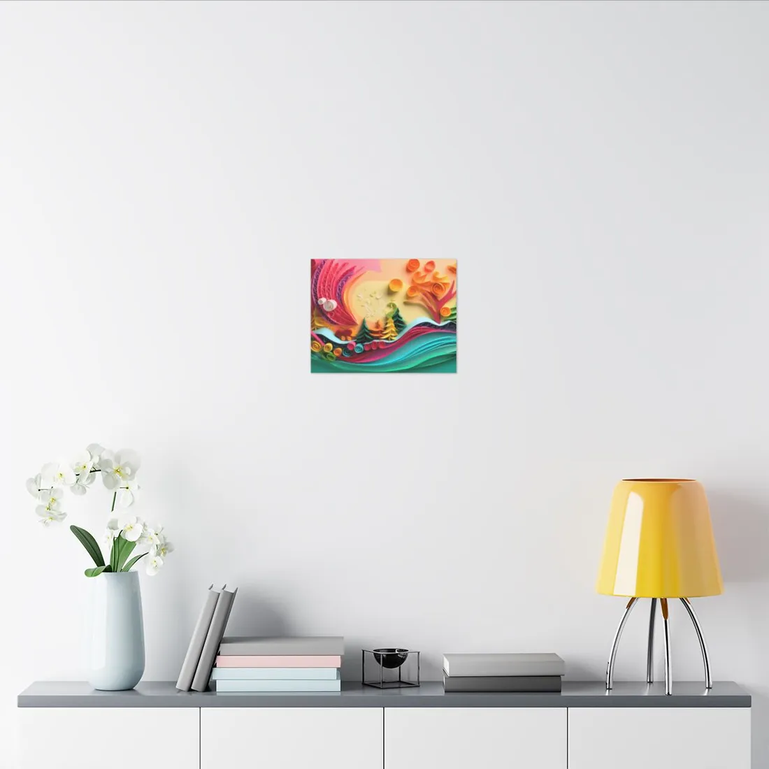 Paper Quilling Art: Creative Craftsmanship in Action - Canvas