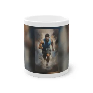 Muscular Man Running Mug